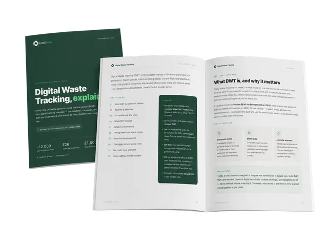 DEFRA digital waste tracking guide